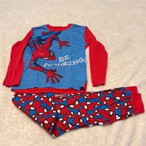 Marvel Spider-Man Kids Pajama Set - Red and Blue